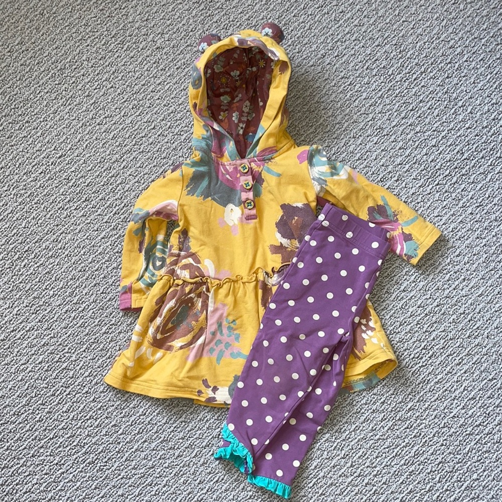 Matilda Jane tiny living tunic and leggings